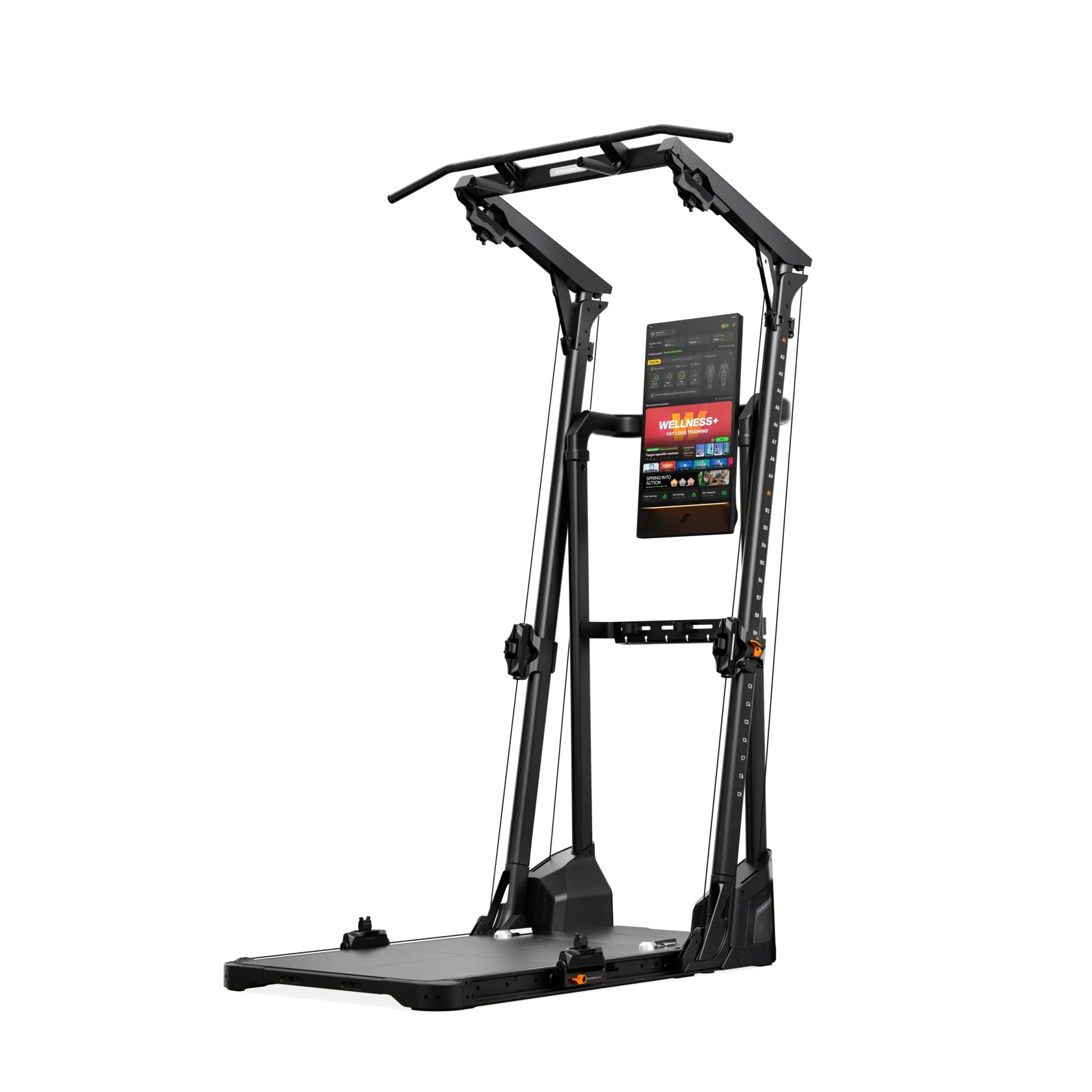 Gym Monster Ultra mat senger integréierter Zuchstang a komplettem Trainingsframe