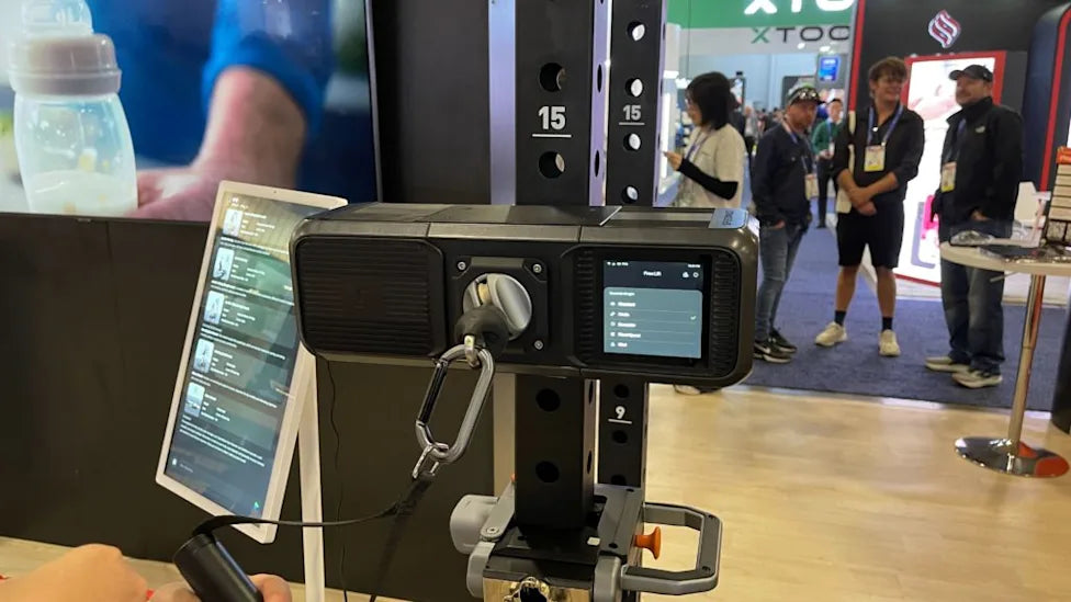 Stand de Speediance en el CES 2026