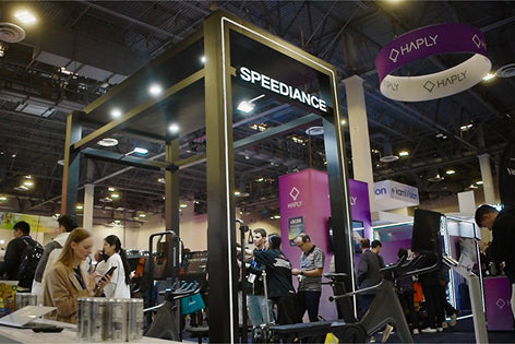 Stand de Speediance en el CES 2026