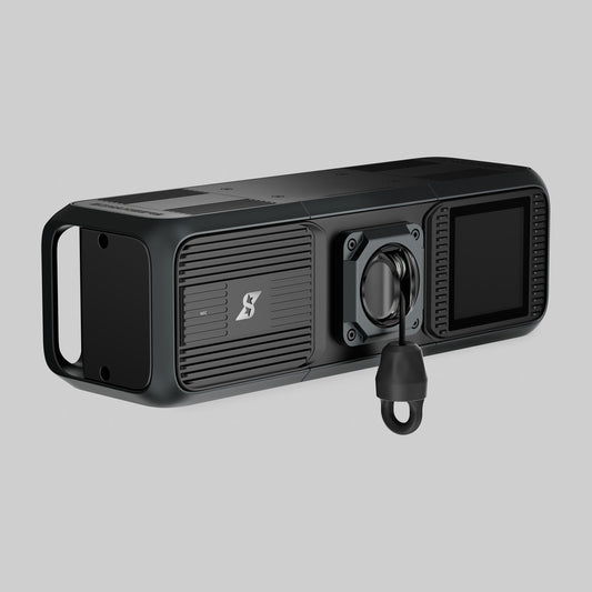 Speediance Gym Nano portable cable machine, three quarter view