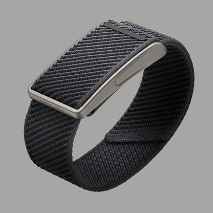 Speediance Strap Pro Natural Titanium, titanium case and woven band