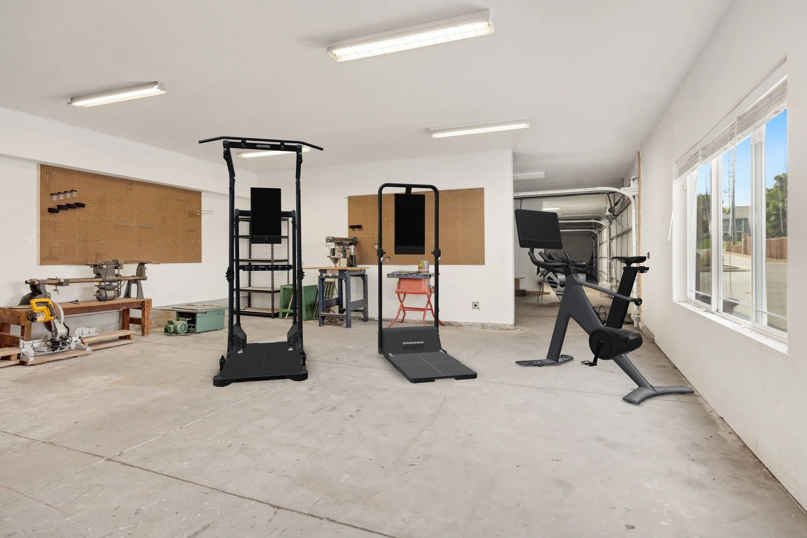 Hem med Gym Monster Ultra, Gym Monster 3, VeloNix i verklig storlek