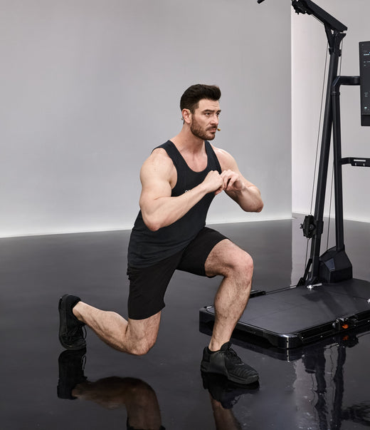 Quarter Squat to Reverse Lunge